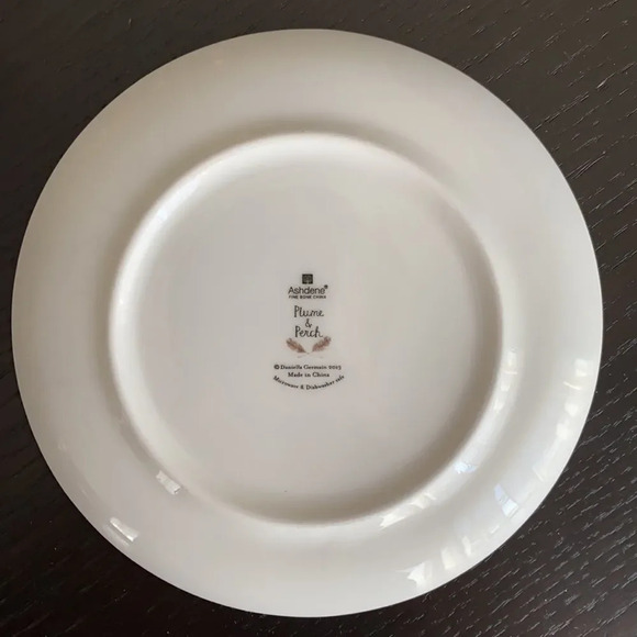 Plum & Perch Fine Bone China dessert plate - Picture 2 of 7